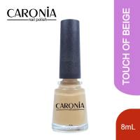 Caronia Nail Polish in TOUCH OF BEIGE 12-FREE non toxic Vegan Cruelty-Free 8ml