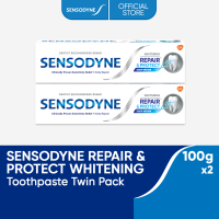 Sensodyne Repair & Protect Whitening Toothpaste 100g [Twin Pack]