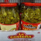 La Costena Pickled Jalapeno Nacho Slices 64 oz