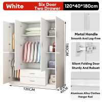 SUNNY Wardrobe Home Bedroom Wardrobe Simple Assembly Small Cabinet Storage Modern Rental House