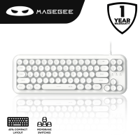 Magegee TS91 68-key 65% layout Round Keys RGB Wired Membrane Keyboard