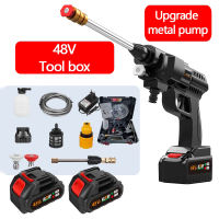 Pressure Washer 24V 48V Lithium Battery  30000kpa Cleaning Water Gun Garden Sprayer High Pressure Water Pump Cordless Car Washer Water Handheld Spray Gun