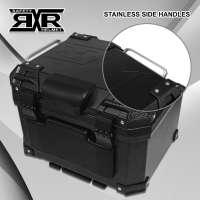RXR 45L Liters HARD PLASTIK TOP BOX Motorcycle Compartment Box Helmet Box topbox motorcycle sale topbox 45l top box for motorcycle Model: 777