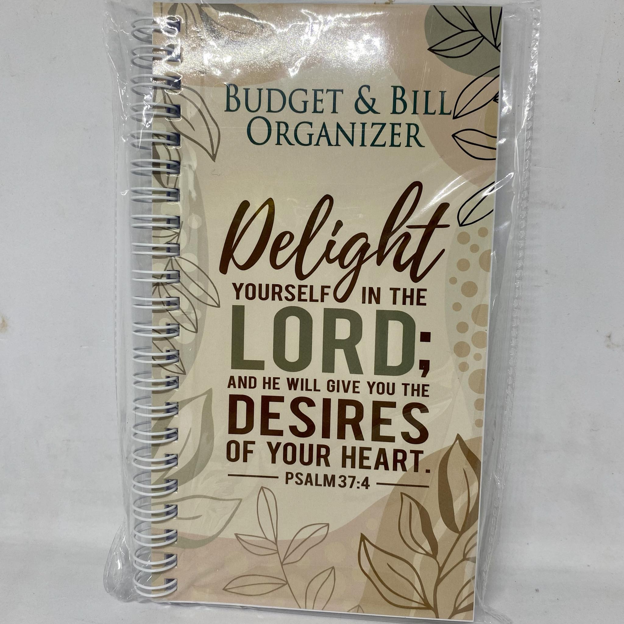 Bill and Budget Organizer - Personal Finance Planner with Expense Tracker to Manage Your Money | 10 Designs Available | Premium Paper with Spring