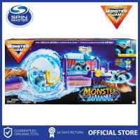 Monster Jam Megalodon 1:64 Monster Wash 3ft Playset Includes Color-Changing Megalodon Monster Truck Interactive Water Play Kids Toys for Aged 3 and Up