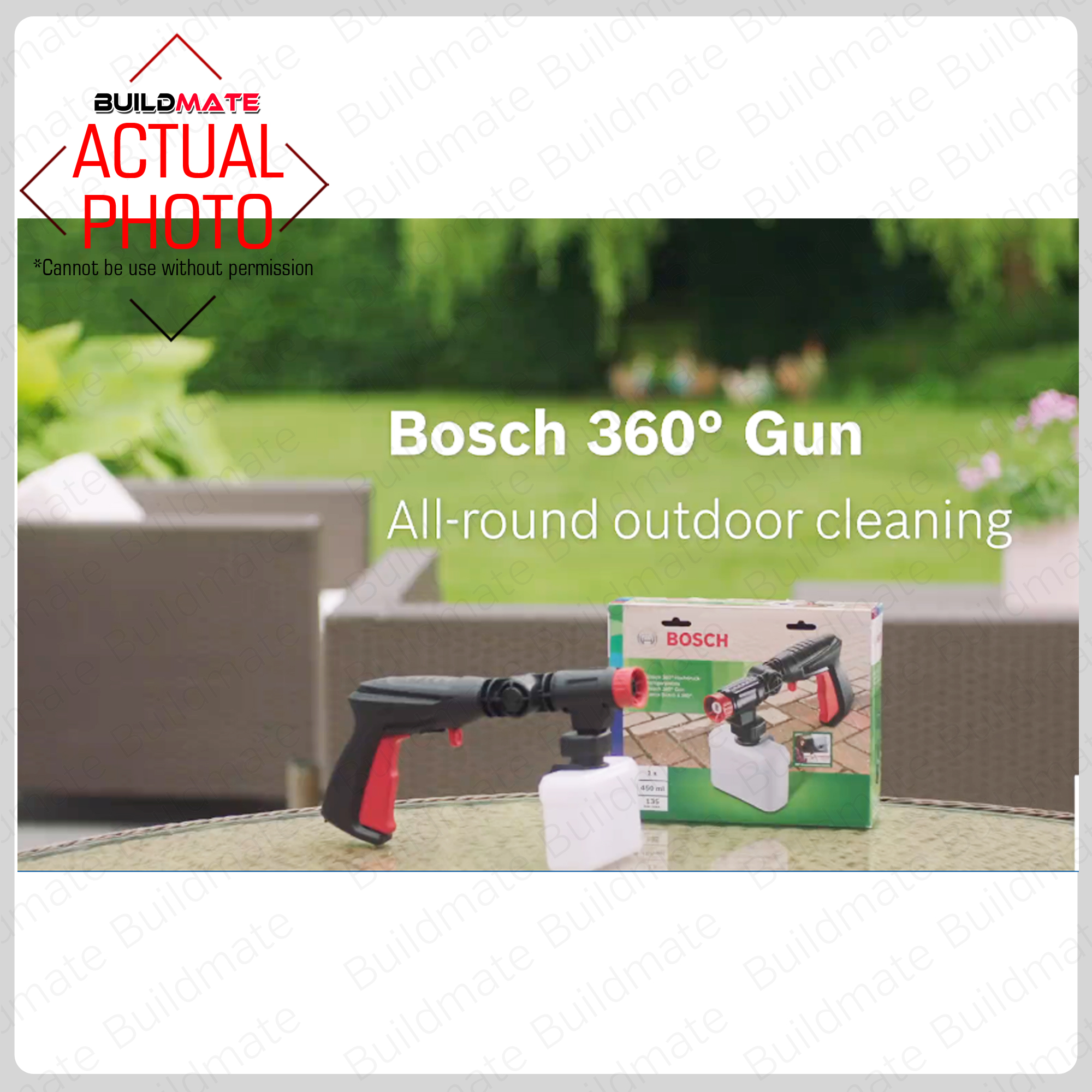 Bosch 360° Gun Spare Part Only for Pressure Washer F.016.800.536 •100