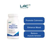 LAC Magnesium Bisglycinate 60 Vegicaps - Promotes Nerve Health Muscle Recovery (Best by: December 2028)