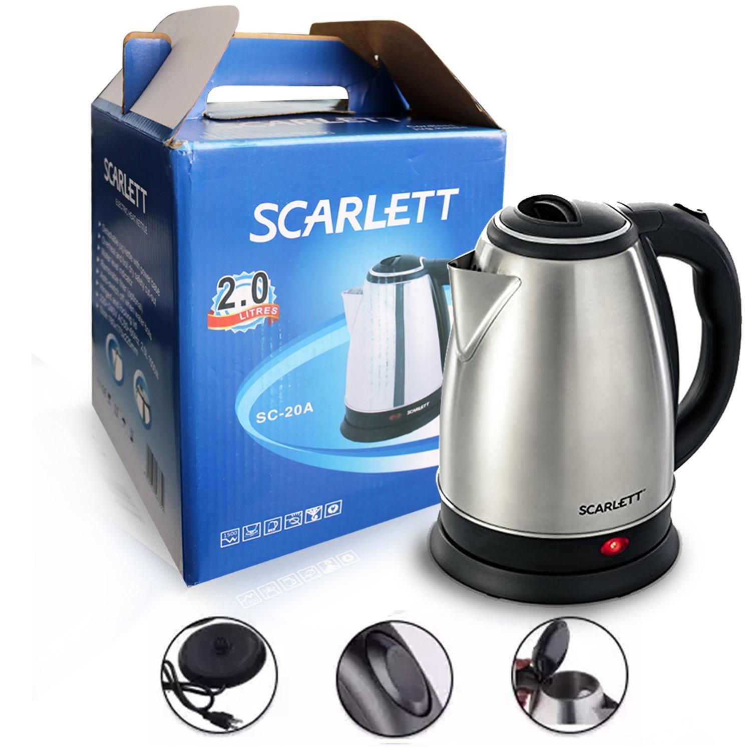 SCARLETT 2L/2 liters Automatic Electric Kettle