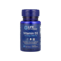 Life Extension Vitamin D3 - Immune System Support Bone Health Whole-Body Health Value Size Gluten-Free Non-GMO