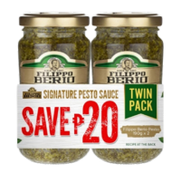 Filippo Berio Pesto Green 190g - Twin Pack | filippo pesto best seller high quality affordable authentic