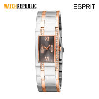Esprit Houston Glitter Two Tone Stainless Steel Analog Quartz Watch For Women ES1L514M0055