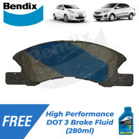 Bendix Brake Pads GCT DB1912 Front Set for Mitsubishi Mirage G4 / Hatchback 2013-2023