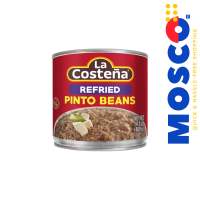 La Costena Refried Pinto Beans 400g - Authentic Mexican Frijoles Refritos
