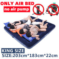 Kaisa Villa 67000 Inflatable Single Person Air Bed (Blue) WITH FREE Manual Air Pump