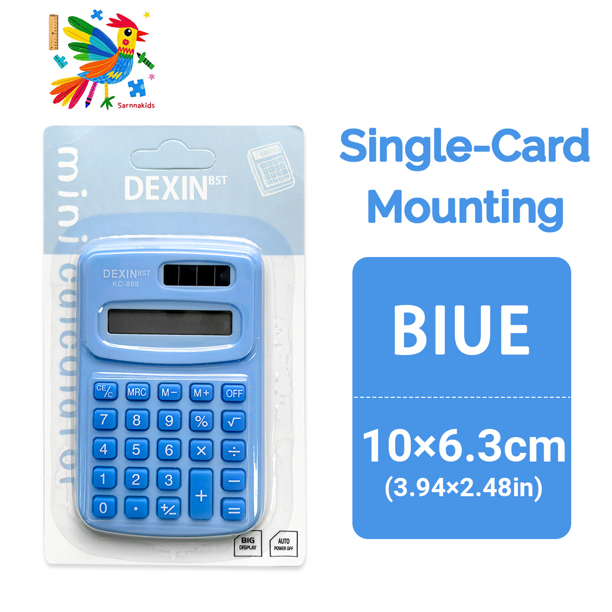 KENKO 12-Digit Dual Display Calculator with banknote verification function on the side with Large Display