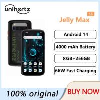 Unihertz Jelly Max 5G Mini Smartphone Android 14 Dimensity 7300 CPU 8GB 256GB 100MP 4000mAh 5.05″