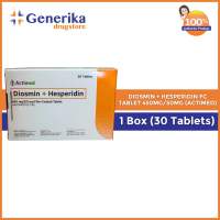 DIOSMIN + HESPERIDIN FC TABLET 450MG/50MG (ACTIMED)