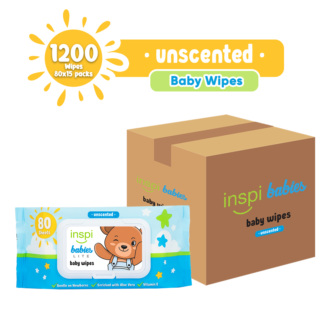 INSPI Babies Baby wipes Unscented 1200 Tender sheets 15 Packs Wet Wipes for Baby kids newborn with Vitamin E Aloe Vera All Natural New born Wipe for Kids Baby Needs Sale Alcohol Free Moisturizer Wipe Bundle Sale flash sale Free Shipping