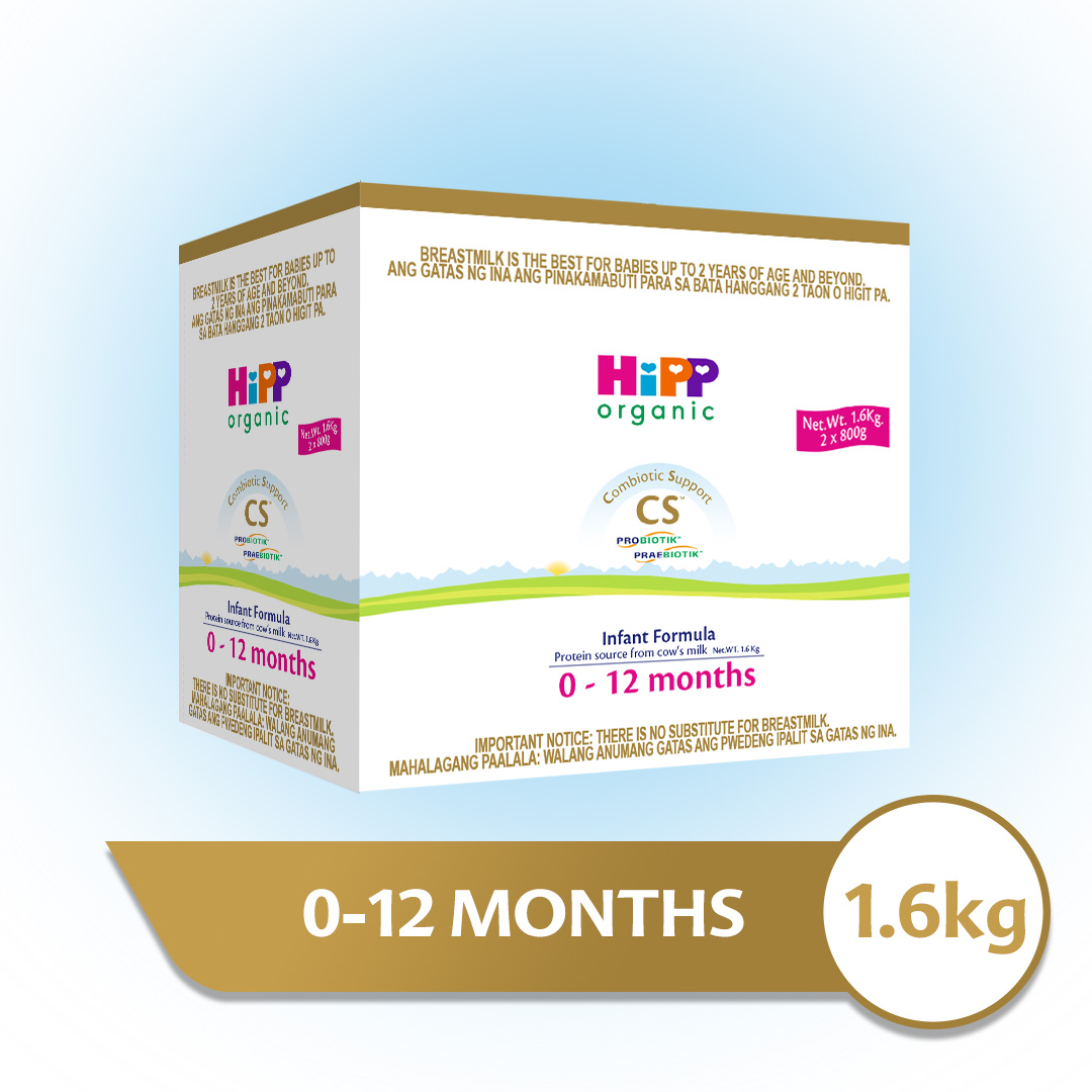 HiPP Organic milk Combiotic Support CS 0-12 months 1.6kg