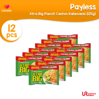 12 x Payless Xtra Big Pancit Canton Kalamansi (125g)