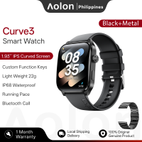 Aolon Curve 3 Smartwatch 1.93″ HD Large Screen 5-Day Battery Life Smart Watch Men Women