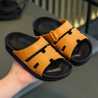 TinaHao Rubber Sandals For Kids Girls and boys Velcro non-slip Soft soles Adjustable Slippers