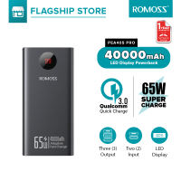 Romoss  PEA40PF 40000mAh Power Bank 22.5W Two-way Fast Charging Powerbank 20W PD QC 3.0 Type-C External Battery Powerbank Original Brand for Mobile Phones