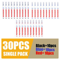 10pcs Waterproof Special Marking Pen Multifunctional Long Head Oily Marking Pen Suitable For Wooden And Metal Markings