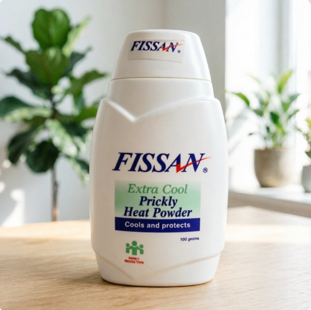 FISSAN Gentle Care Powder 100g | Soothing Skin Comfort & Sweat Relief | Daily Body Care