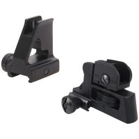 Metal High Profile Detachable Front Sight and Dual Apertures A2 Rear Sight