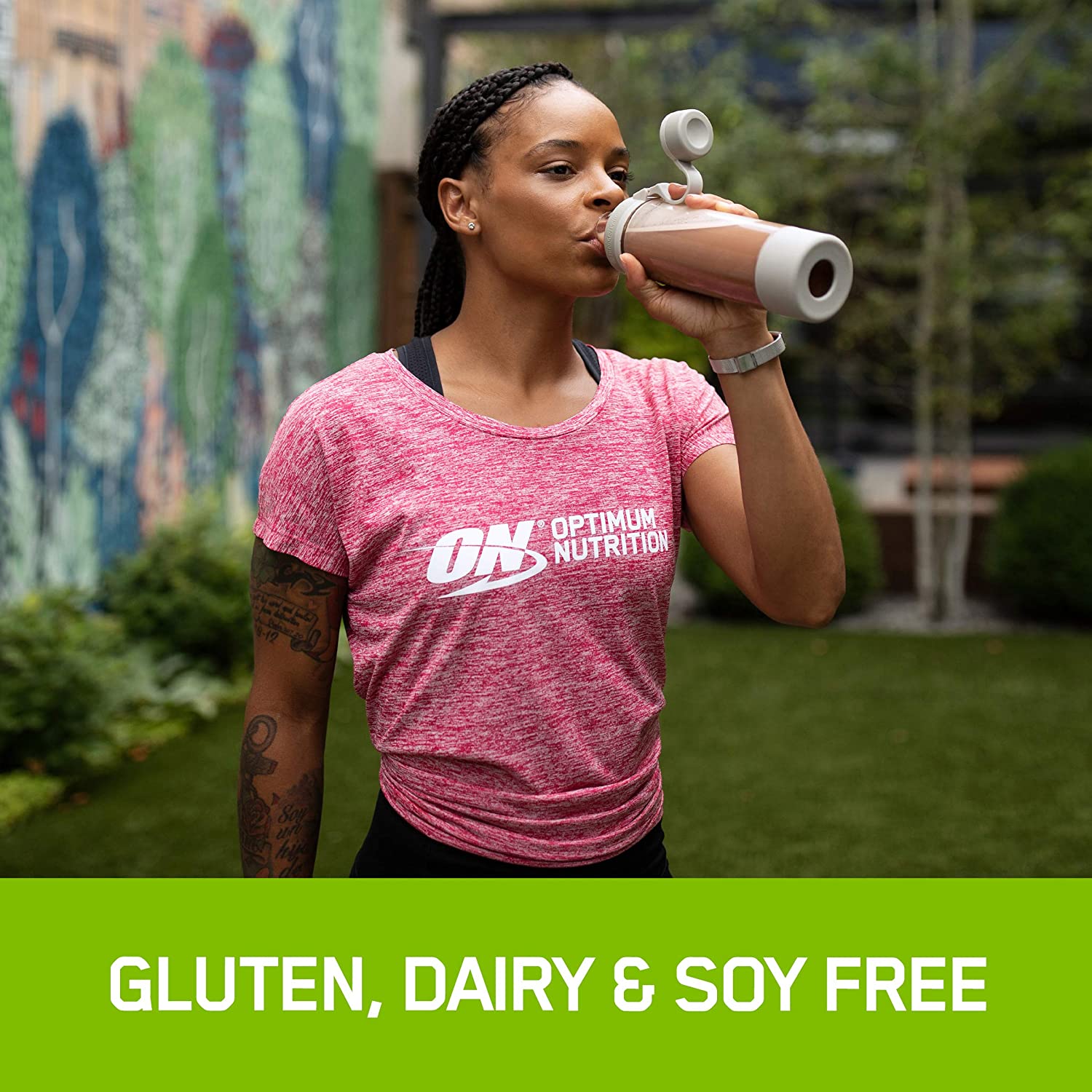 OPTIMUM NUTRITION GOLD STANDARD 100 PLANT BASED PROTEIN POWDER 1.5LBS