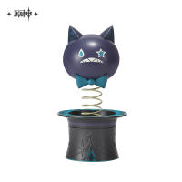 Official miHoYo Genshin Impact Magic Show Series Lynette Bogglecat Box Wobbly Stand Figure