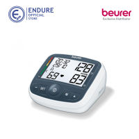 Beurer BM 40 Upper Arm Blood Pressure Monitor with Adaptor (On Pack)- Fully automatic blood pressure & pulse measurement with XL display