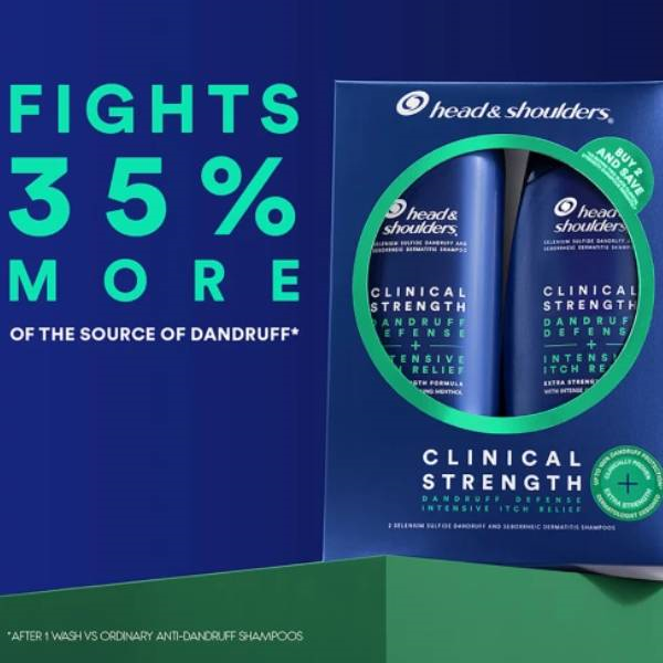 Head & Shoulders Clinical Strength Dandruff Defense (Selenium Sulfide