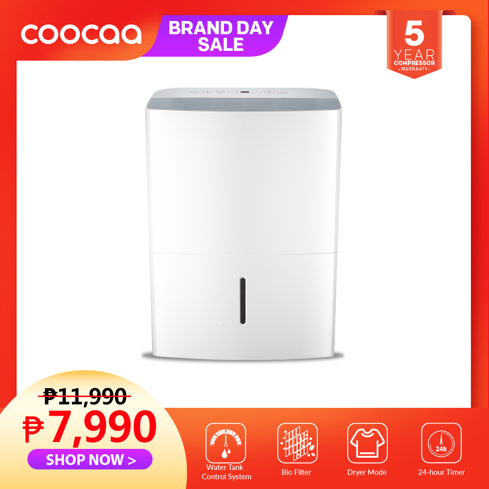 Coocaa AD16X1 Dehumidifier 16L Air Purify Dehumidifier Electronic