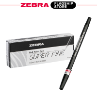 Zebra Ballpen SuperFine 0.5mm Black H8000 (10 Pcs)