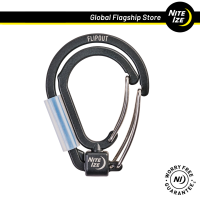 Nite Ize FlipOut Dual Carabiner - Black
