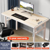 Foldable Table Desk For Dining/gaming/Computer Study Desk free installation 4FT Folding table 60x120CM 60x60CM 50x100CM 60x100CM