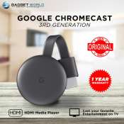 Google Chromecast 3rd Gen Streaming Media Player -