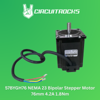 Circuitrocks 57BYGH76 NEMA 23 Bipolar Stepper Motor 76mm 4.2A 1.8Nm