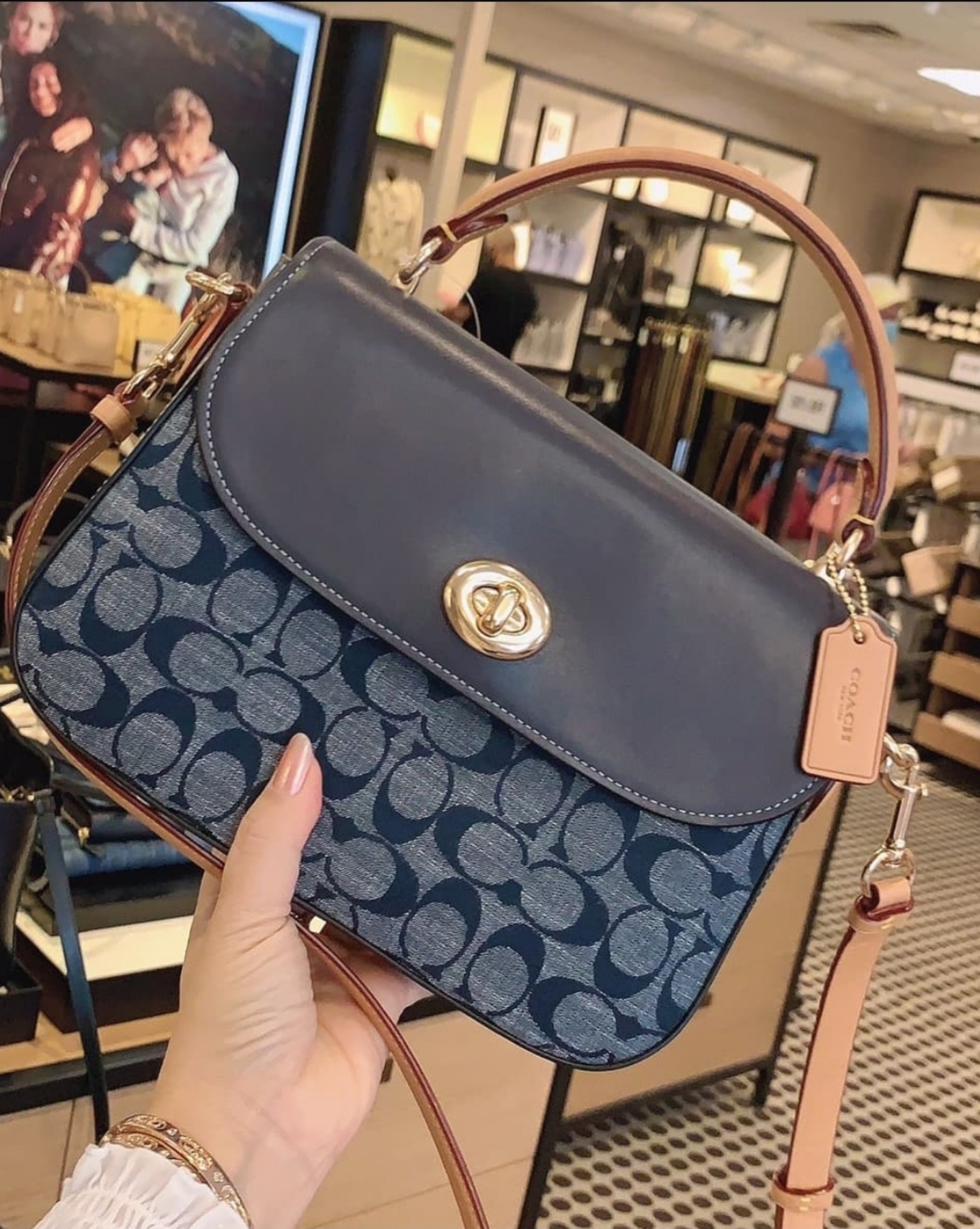 marlie top handle satchel green