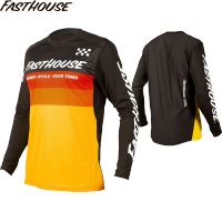 FASTHOUSE Men Motocross Jersey Cycling Jersey Downhill MTB Motorcycle Long Sleeve T-Shirt Sportswear