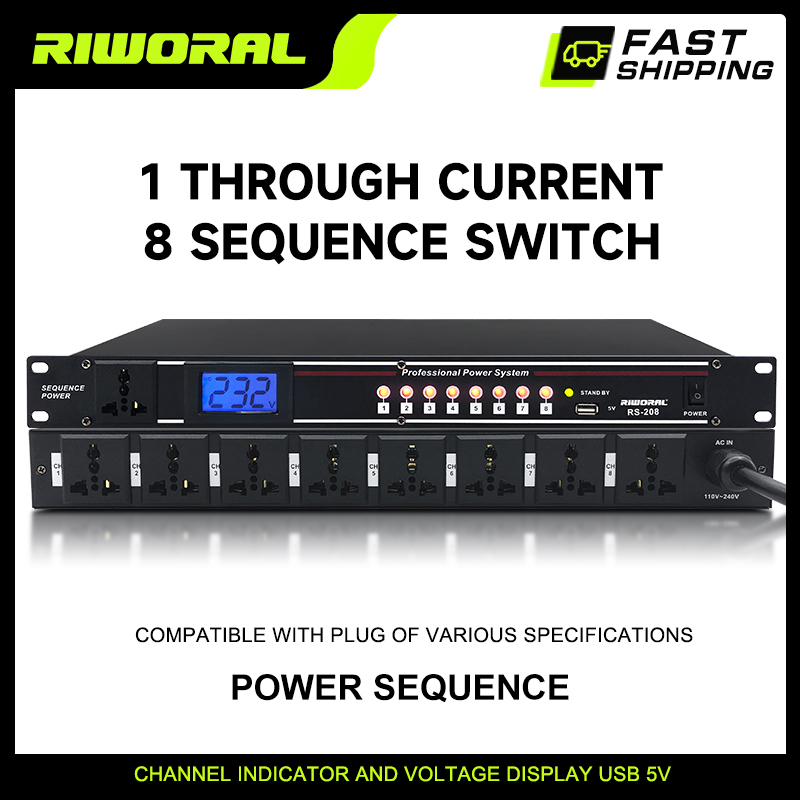 ปลั๊กไฟเครื่องเสียง แท้ ปลั๊กไฟติดแร็ค รางปลั๊กไฟเครื่องเสียง power Sequencer ปลั๊กไฟติดแร็ค ปลั๊กไฟแร็ค ปลั๊กติดแร็ค ปลักไฟติดแร็คnpe ปักไฟเครื่อ ราคา 1,199 บาท*ส่งฟรี