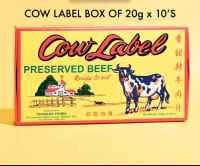Cow Label Preserved Beef Box 20g x 10