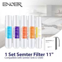 SEMTER Alkaline Water Purifier Filters/ Whole Set