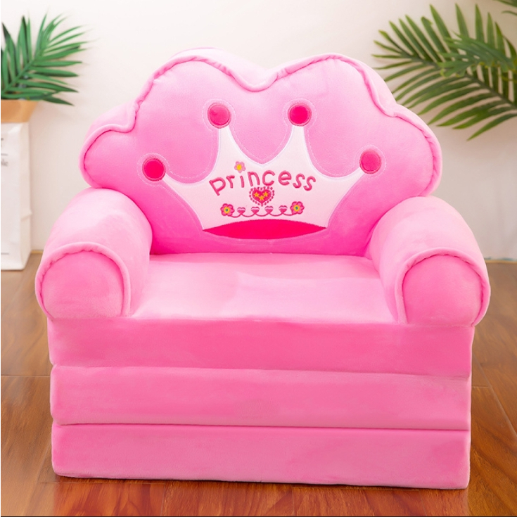 Zeen Children’s Sofa Bed Kids Sofa Mickey Minnie Bed Sofa Chair Cute Cartoon Lazy Sofa Foldable Baby Small Sofa Lazy Seat Folding Sofa Bed For kids