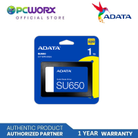 Adata SU650 2.5″ SATAIII 3D NAND SSD AD-ASU650SS-1TT-R | Adata 120GB / 240GB / 480GB / 512GB / 1TB SSD SATA III | Adata Solid State Drive | SSD STORAGE