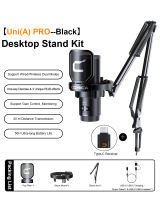 COMICA UNI PRO Wireless USB Gaming Microphone for PC Laptop Smartphone Noise Cancellation Condenser Mic with RGB Lights Mute Gain for Streaming Recording Podcast Chat Twitch YouTube Discord Computer PS5 PS4 Gamer