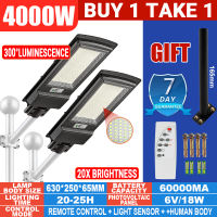 MEIANVU  5000W Solar Lights Outdoor Original 4000W Solar Light Buy 1 Take 1 3000W Outdoor Solar Lamp IP67 Waterproof Light with Anti Broken Remote Control Mounting Bracket Dusk to Dawn Security Led Flood Light for Yard Garden etc. Christmas Lights