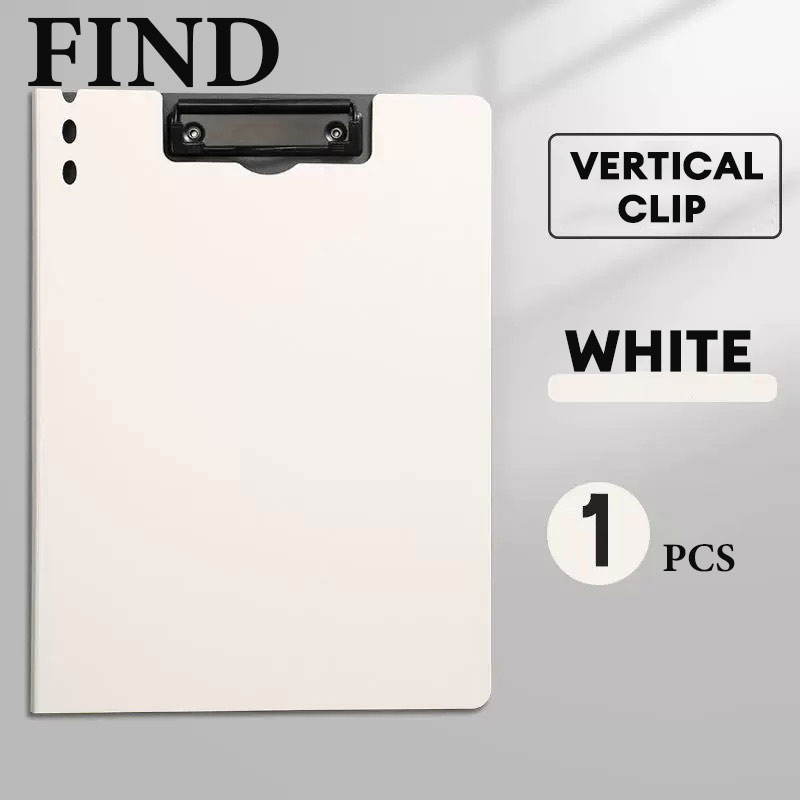 FIND Clipboard A4 Long With Cover File Folder Organizer Legal Size Office School Supplies Writing Pad